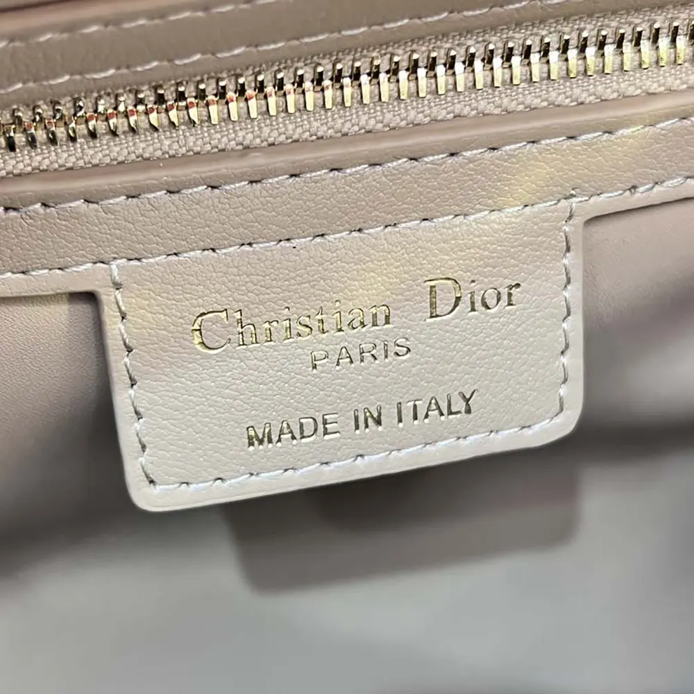 Dior Women Groove 25 Bag Biscuit Macrocannage Calfskin - image 7