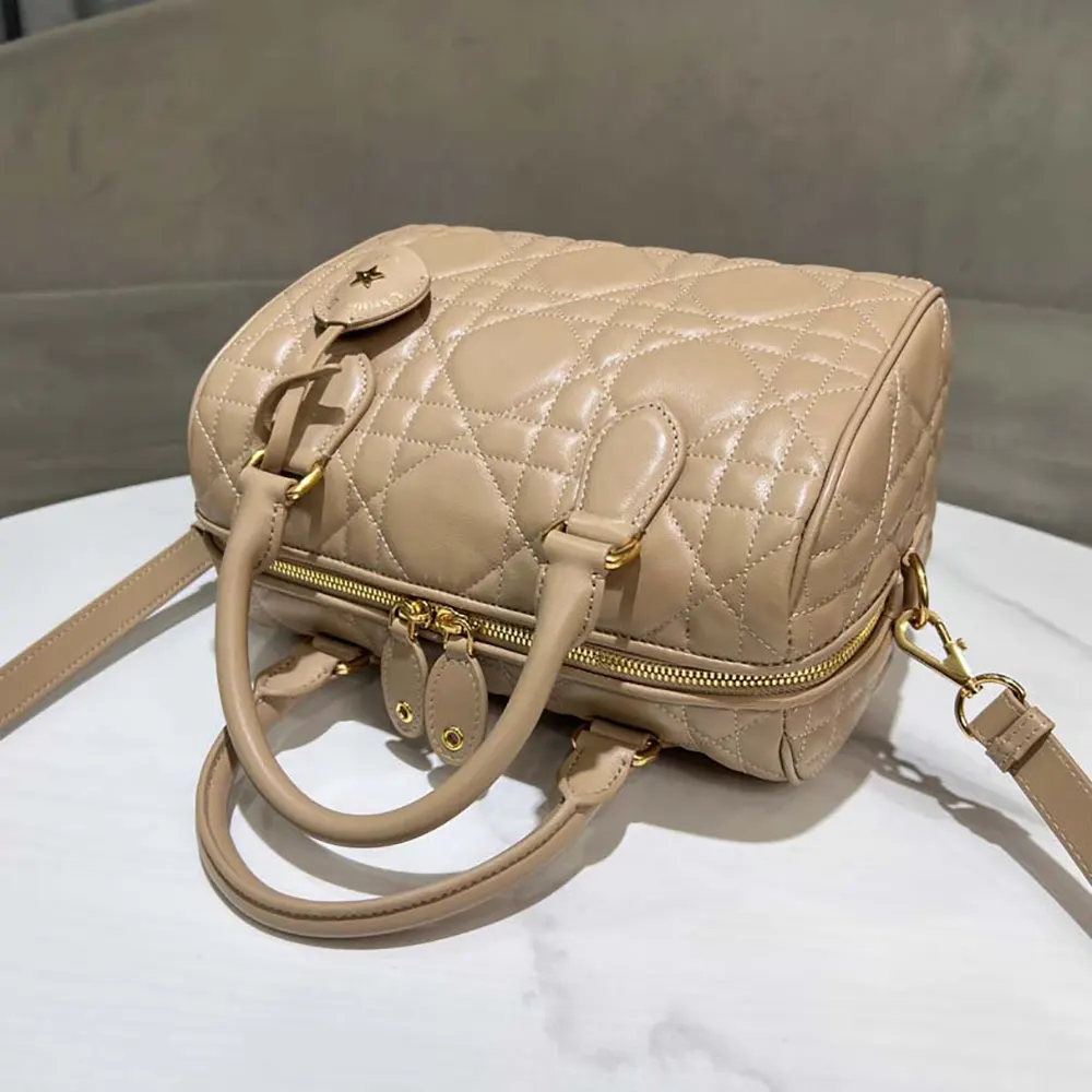 Dior Women Groove 25 Bag Biscuit Macrocannage Calfskin - image 5
