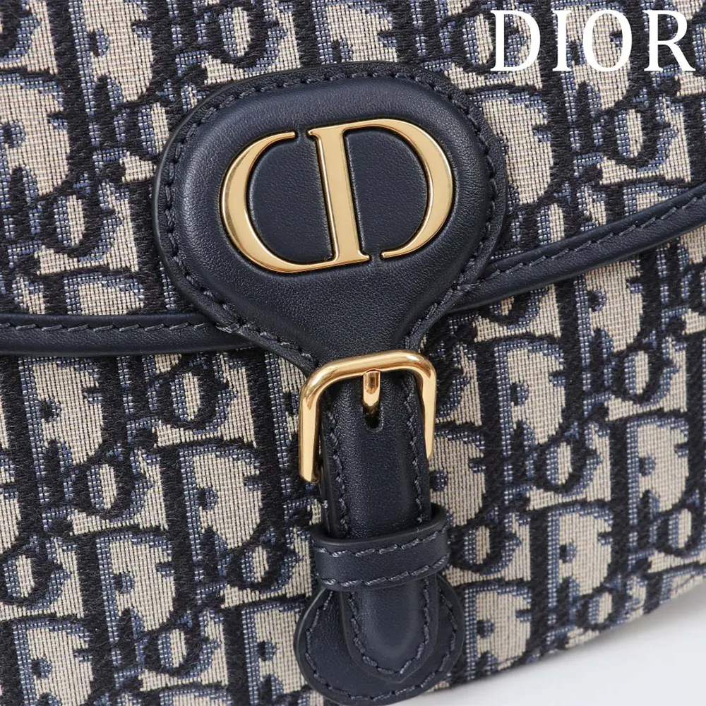 Dior Women Medium Dior Bobby Bag Blue Dior Oblique Jacquard - image 8