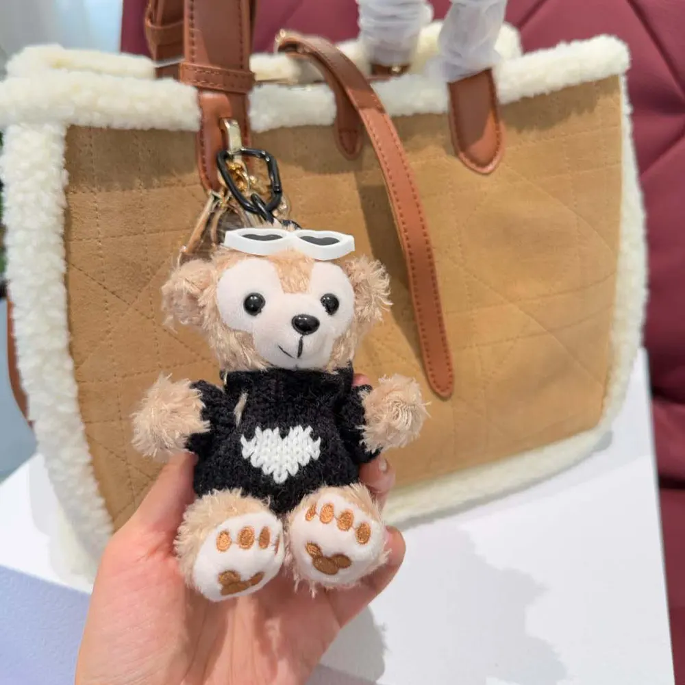 Dior Women Medium Dior Toujours Bag Beige Macrocannage Suede and Ecru Lambskin Shearling - image 8