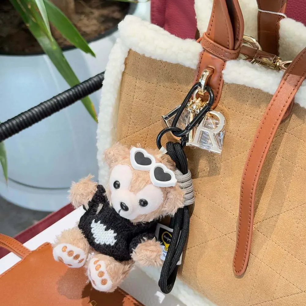 Dior Women Medium Dior Toujours Bag Beige Macrocannage Suede and Ecru Lambskin Shearling - image 10