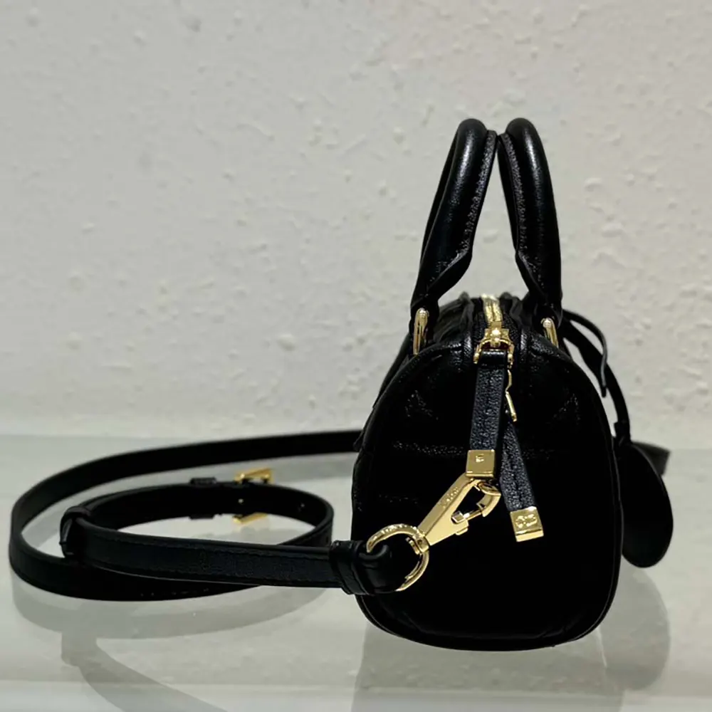 Dior Women Nano Dior Groove 17 Bag Black Macrocannage Calfskin - image 7