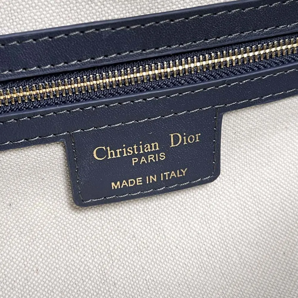 Dior Women Small D-Journey Bag Blue Dior Oblique Jacquard - image 10