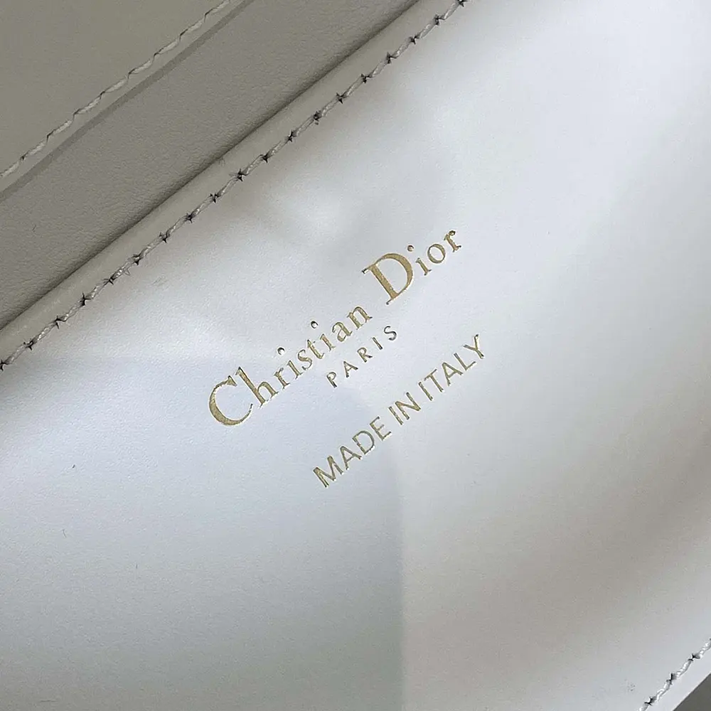 Dior Women Small Dior Toujours Vertical Tote Bag Latte Macrocannage Calfskin - image 10