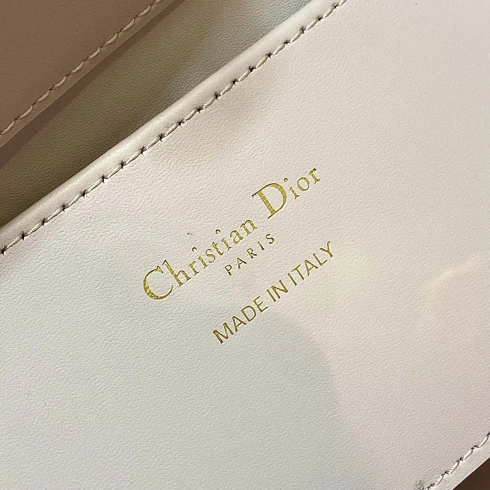 Dior Women Small Dior Toujours Vertical Tote Bag Pale Pink Macrocannage Calfskin - image 10