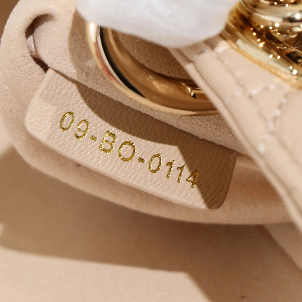 Dior Women Small Lady Dior My ABCDior Bag Sand-Colored Cannage Lambskin - image 8