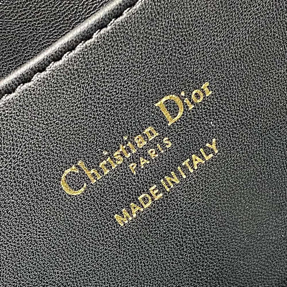 Dior Women Walk in Dior Purse Black Macrocannage Calfskin - image 10