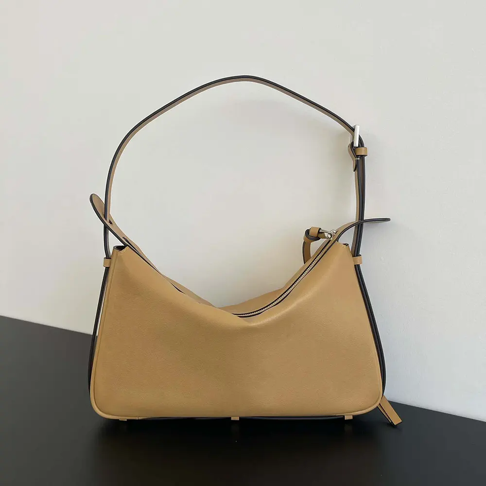 Side angle showing silhouette of Fendi Unisex Simply Fendi Medium Bag