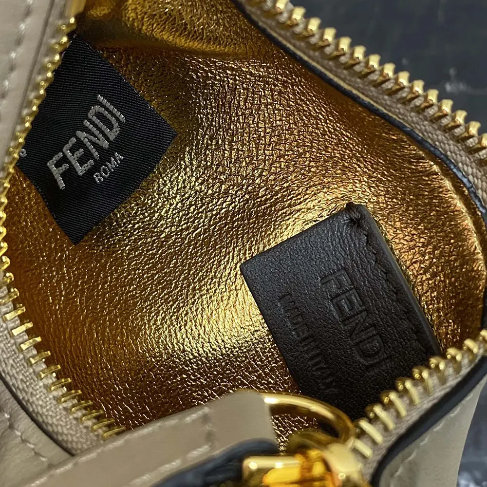 Fendi Women Fendigraphy Mini Blue Leather Mini-bag - image 10