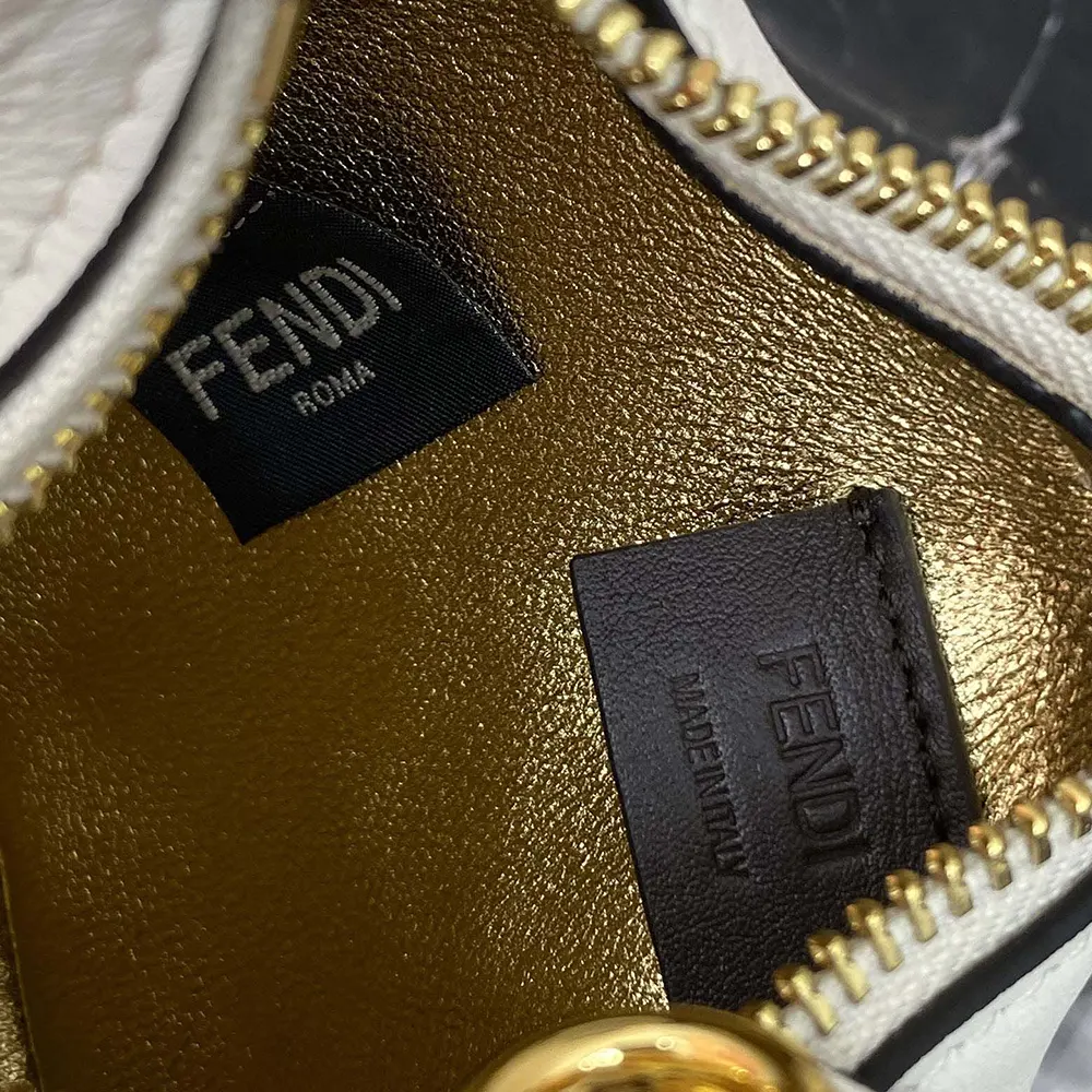 Fendi Women Fendigraphy Mini White Leather Mini bag - image 10