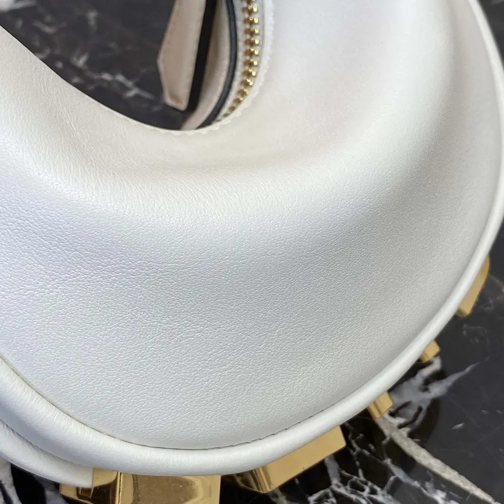Fendi Women Fendigraphy Mini White Leather Mini bag - image 9