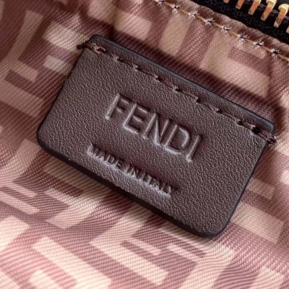 Fendi Women Nappa FF Mini Cube Bag-Black - image 10