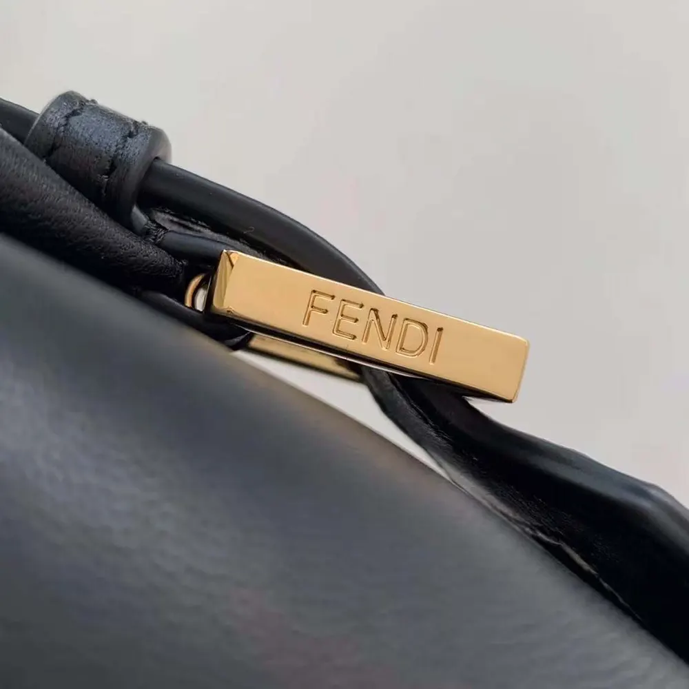 Fendi Women Nappa FF Mini Cube Bag-Black - image 9