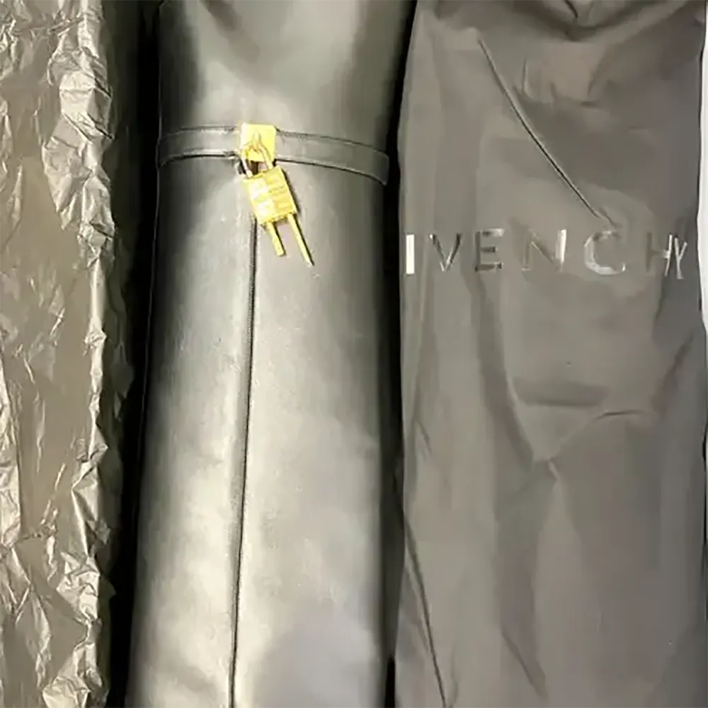 Givenchy Women Shark Lock Stiletto Over-the-knee Boots in Leather-Black - image 8