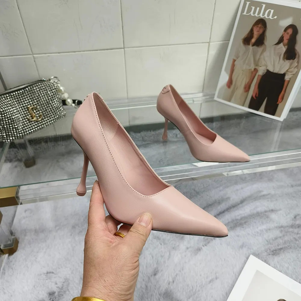 Jimmy Choo Women Ixia 80 Macaron Nappa Leather Pumps - image 4