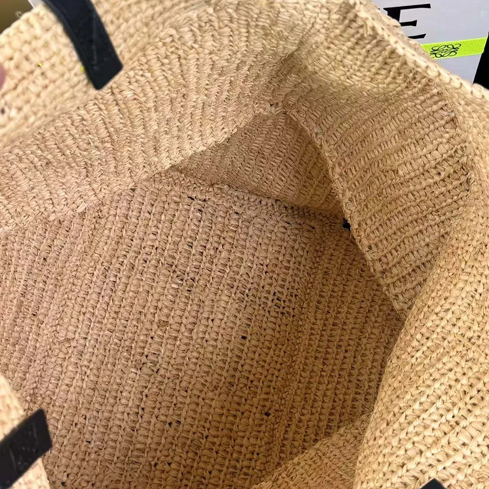 Loewe Women XL Puzzle Fold Tote in Raffia - image 8