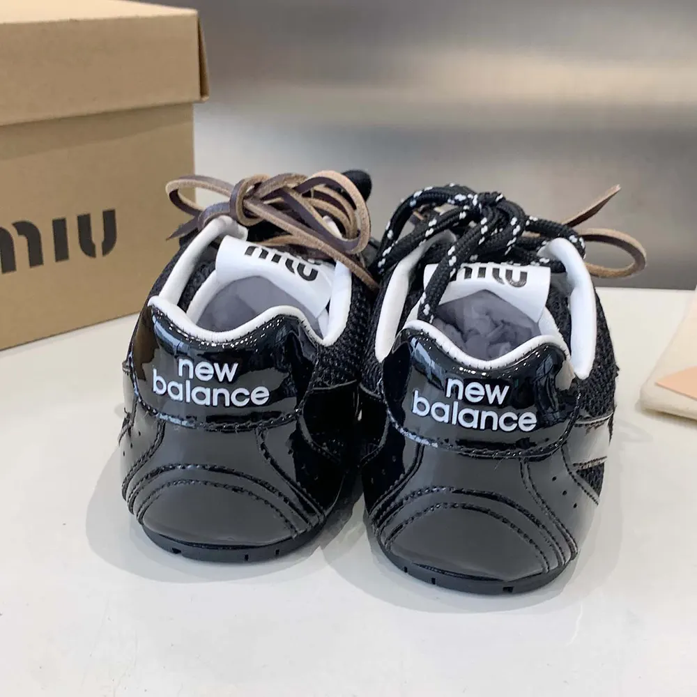 Miu Miu Women New Balance X Miu Miu 530 SL Patent Leather Sneakers - image 6