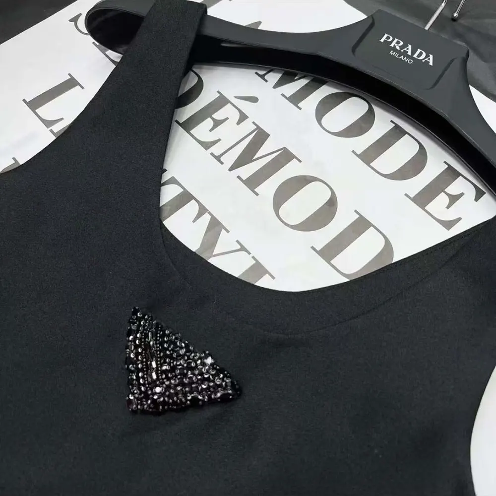 Prada Women Re-Nylon Mini-dress with Black Metal Triangle Logo - image 5