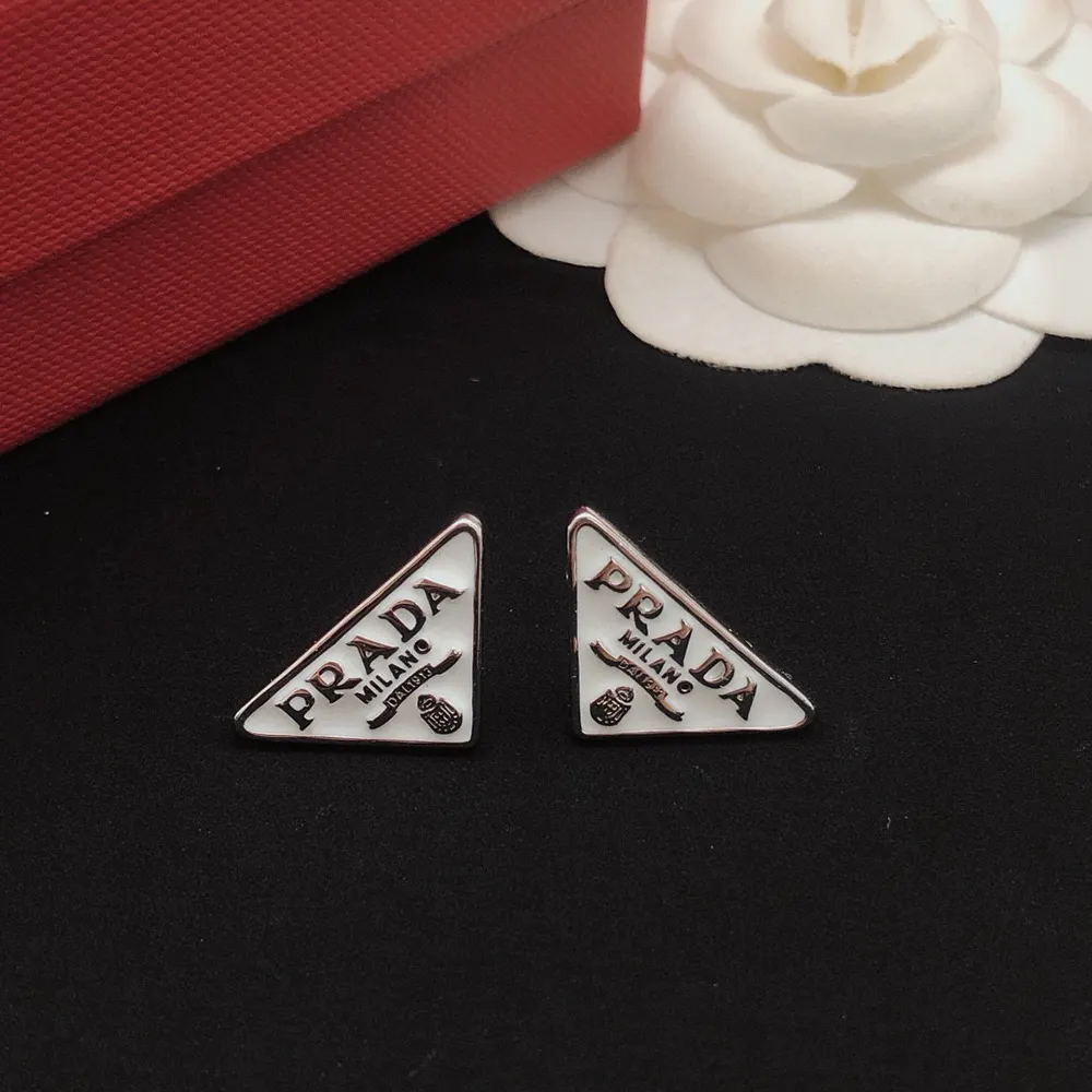 Prada Women Symbole Earrings-White - image 8