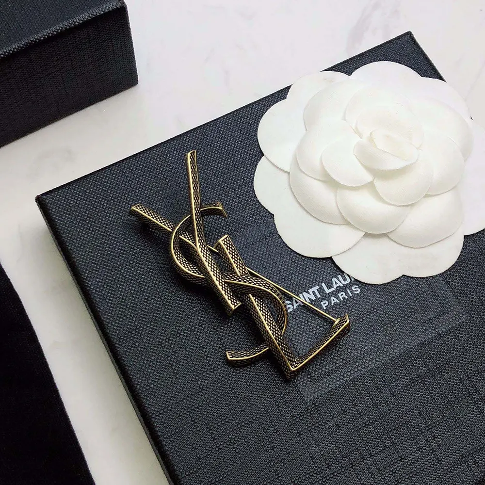 Saint Laurent YSL Women Cassandre Snake Brooch in Metal - image 6