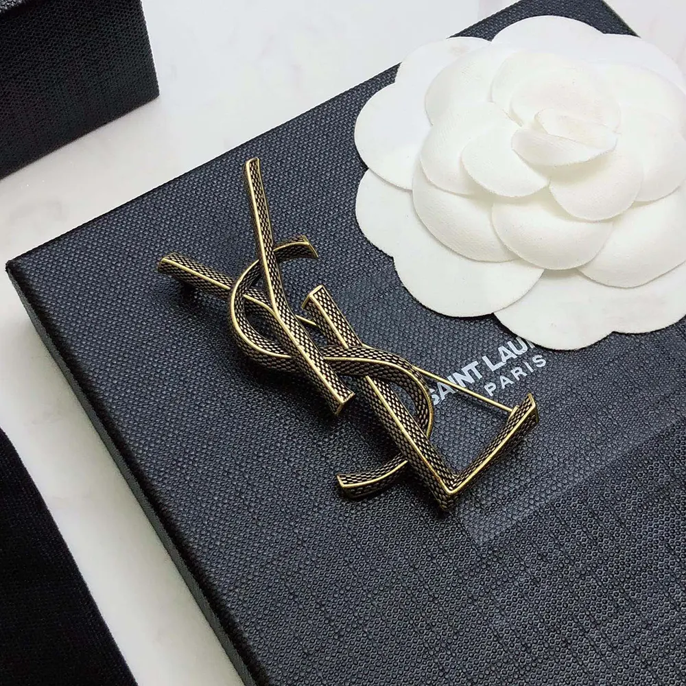 Saint Laurent YSL Women Cassandre Snake Brooch in Metal - image 5