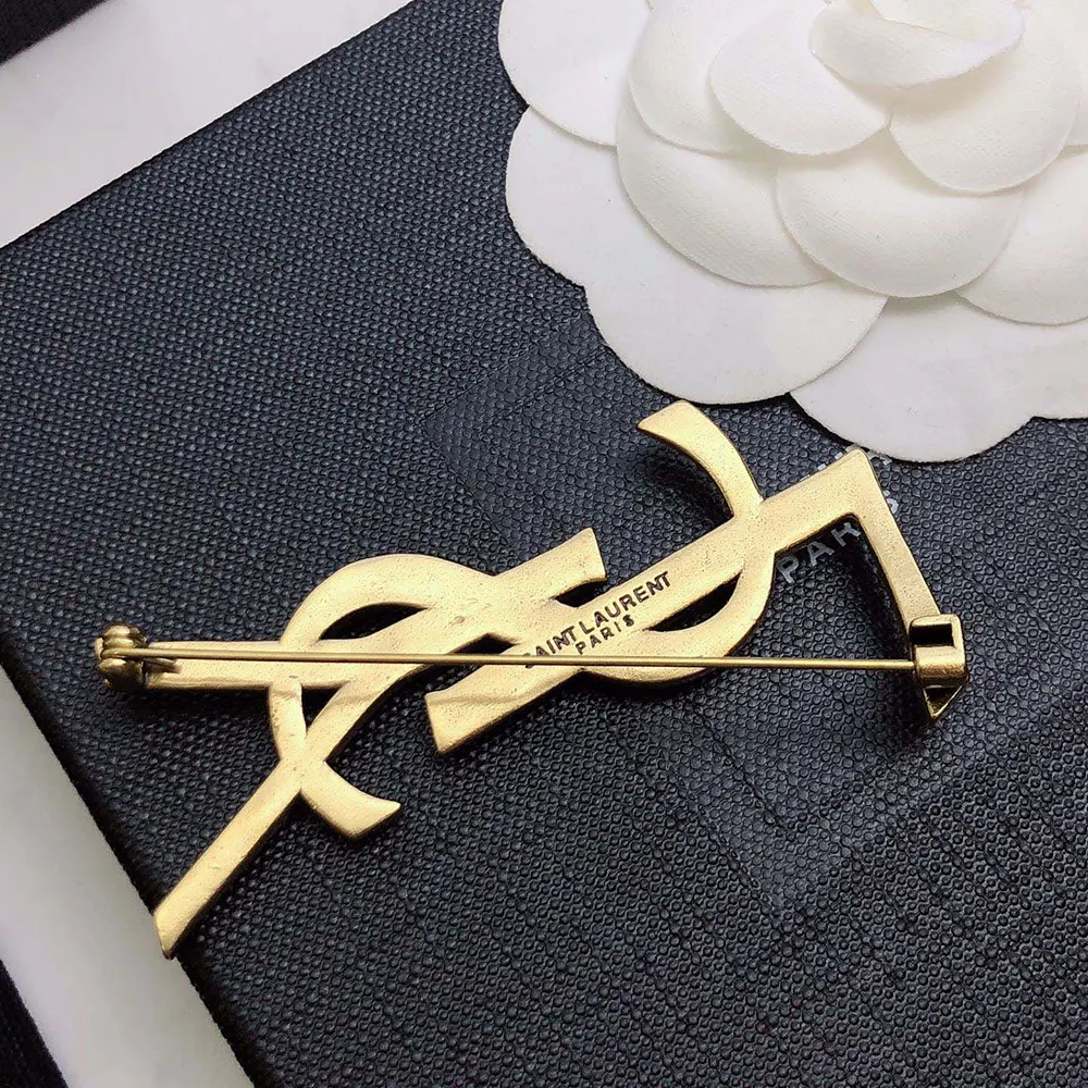 Saint Laurent YSL Women Cassandre Snake Brooch in Metal - image 8