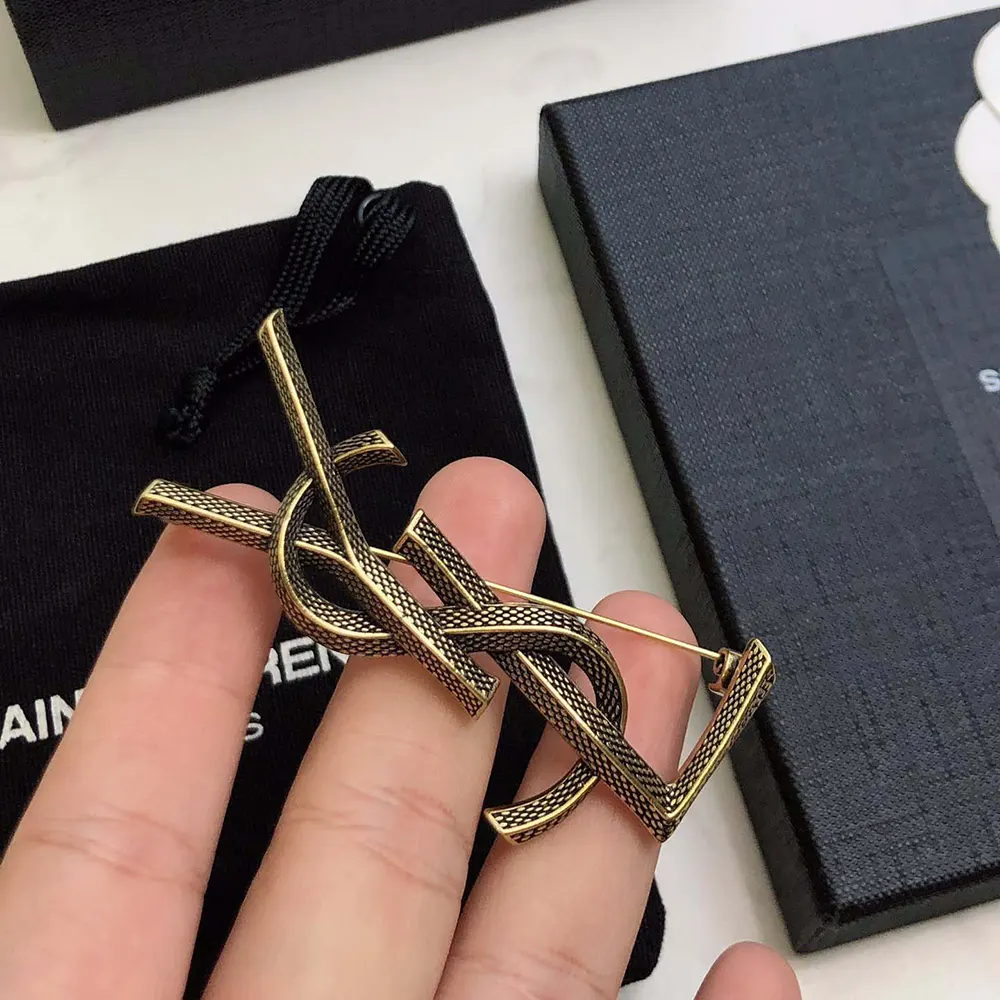 Saint Laurent YSL Women Cassandre Snake Brooch in Metal - image 7