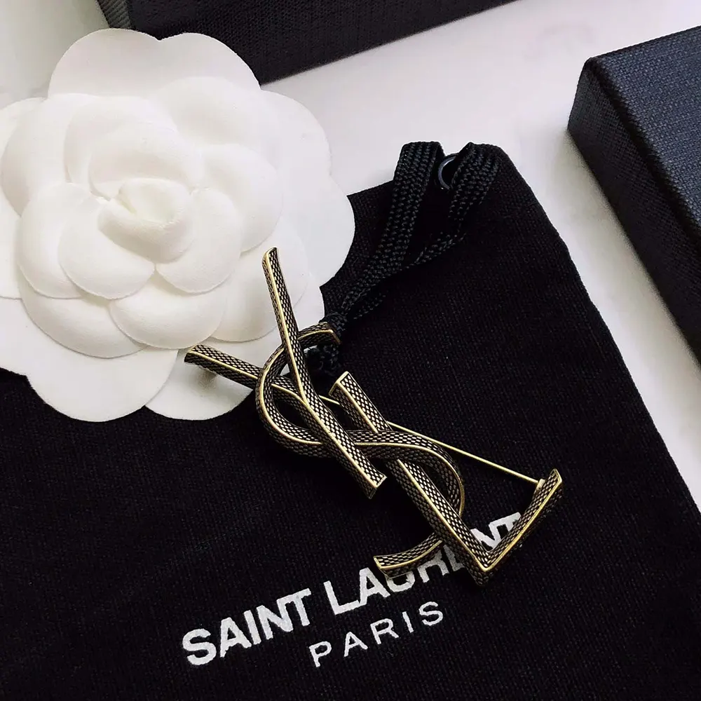 Saint Laurent YSL Women Cassandre Snake Brooch in Metal - image 4