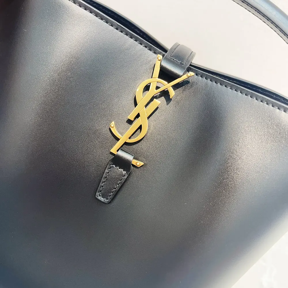 Saint Laurent YSL Women Le 37 Small in Shiny Leather-Black - image 10