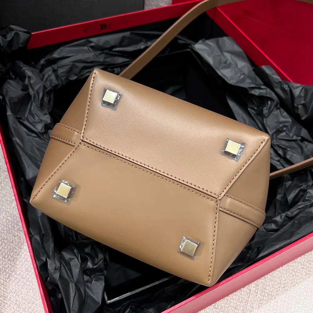 Saint Laurent YSL Women Le 37 Mini in Shiny Leather-Brown - image 4