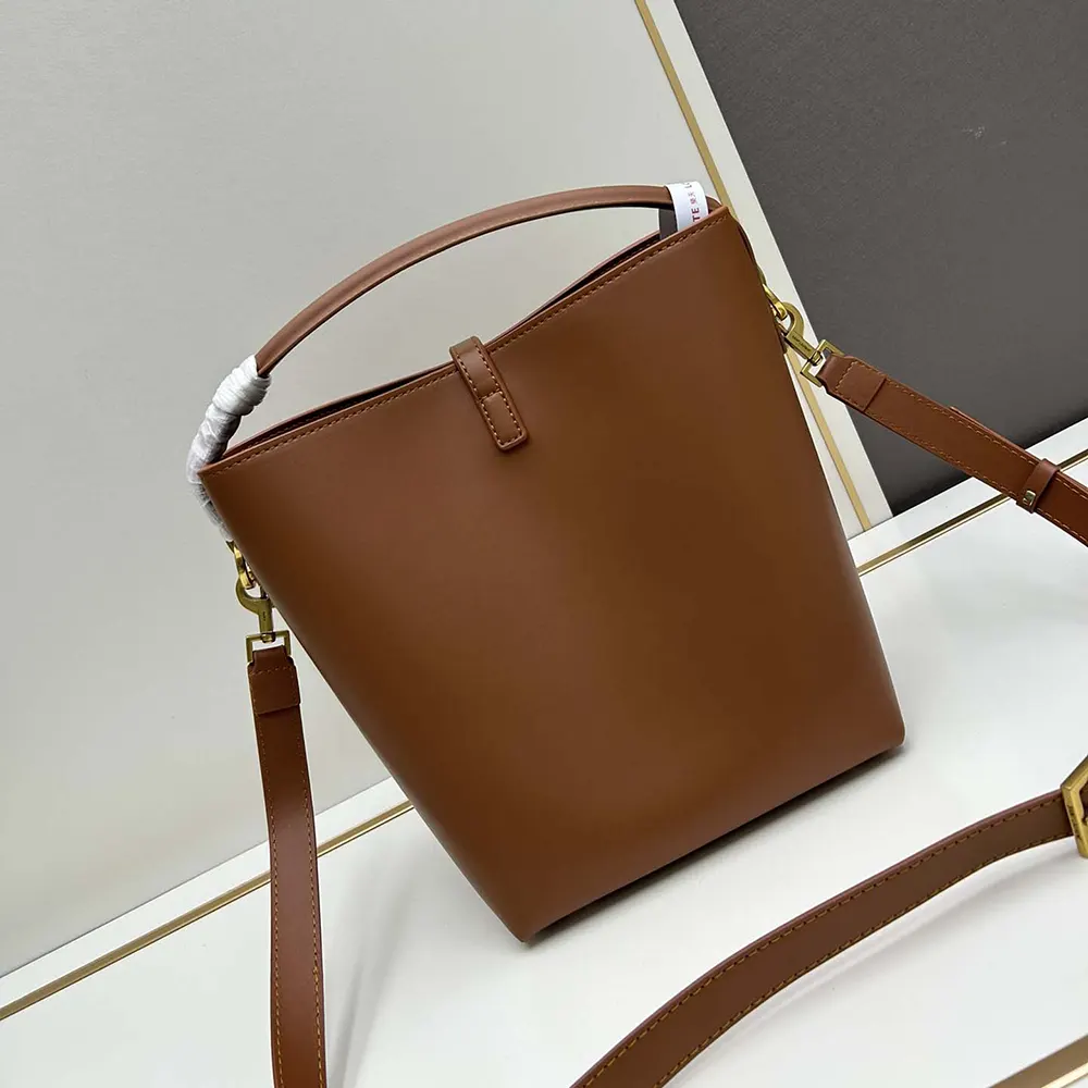 Side angle showing adjustable strap of Saint Laurent YSL Women Le 37