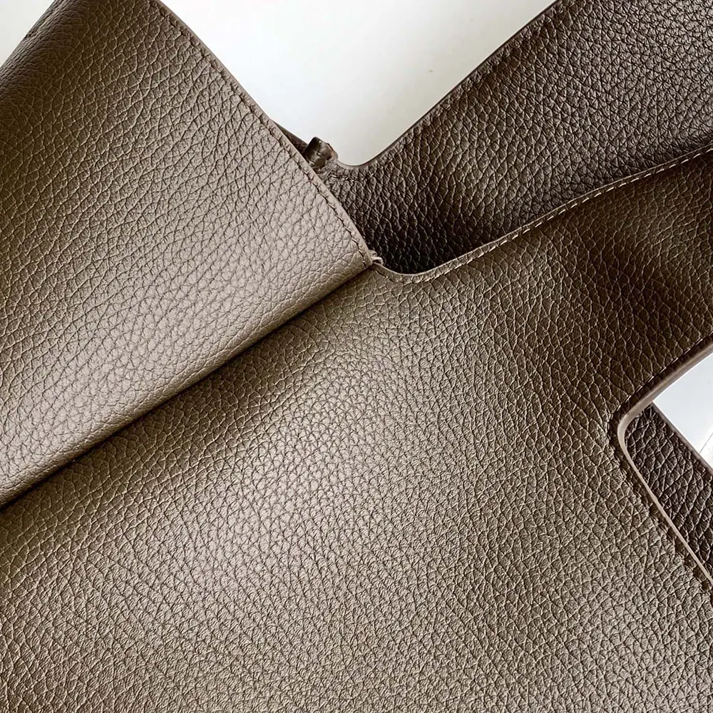 Saint Laurent YSL Women Le 5 à 7 Bea in Grained Leather-Dark Green - image 8