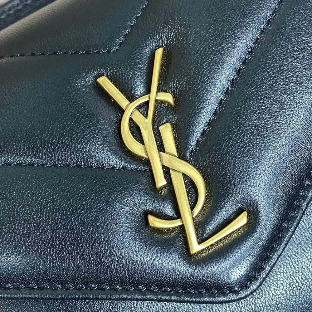 Saint Laurent YSL Women Loulou Mini in Lambskin-Black - image 9