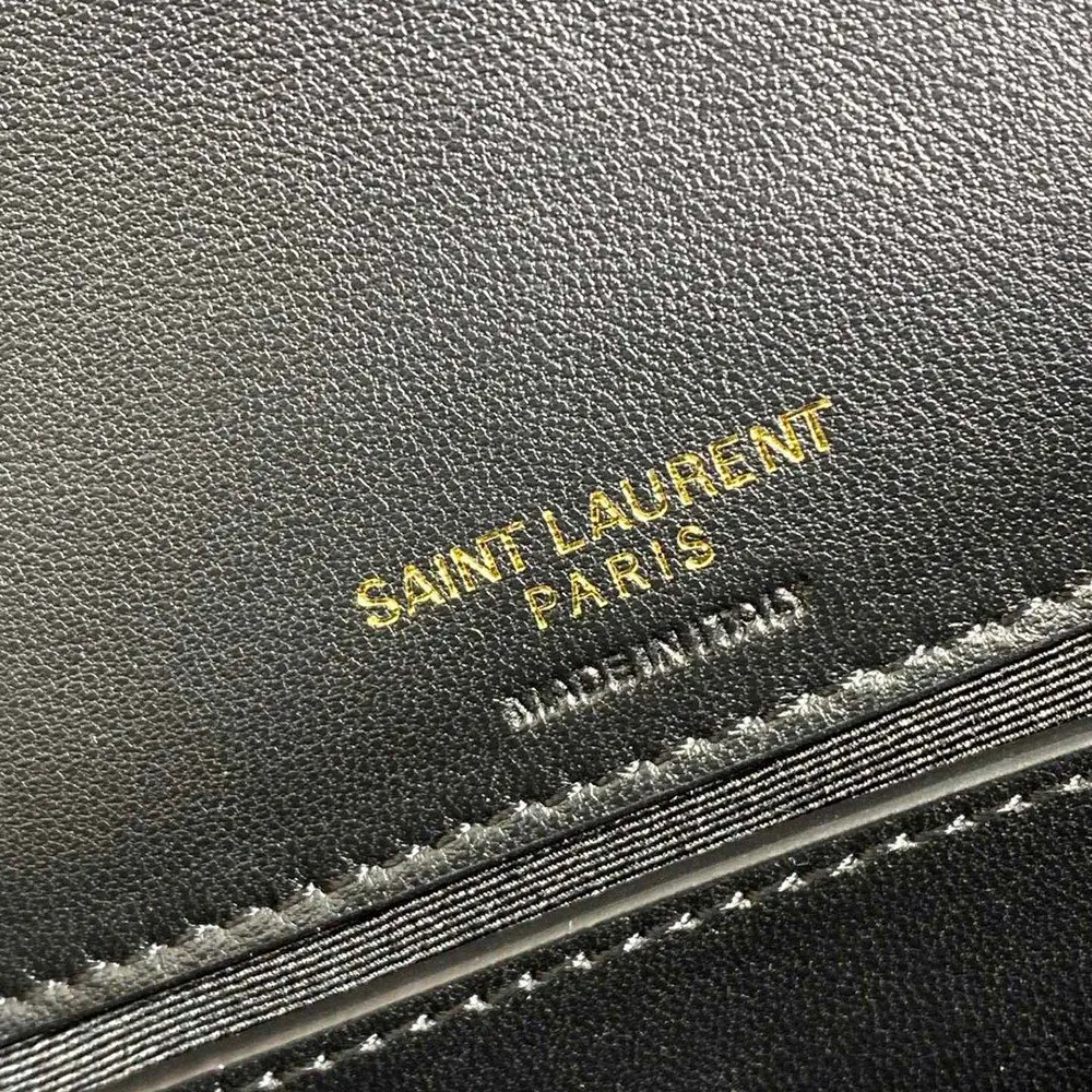 Saint Laurent YSL Women Loulou Mini in Lambskin-Black - image 10
