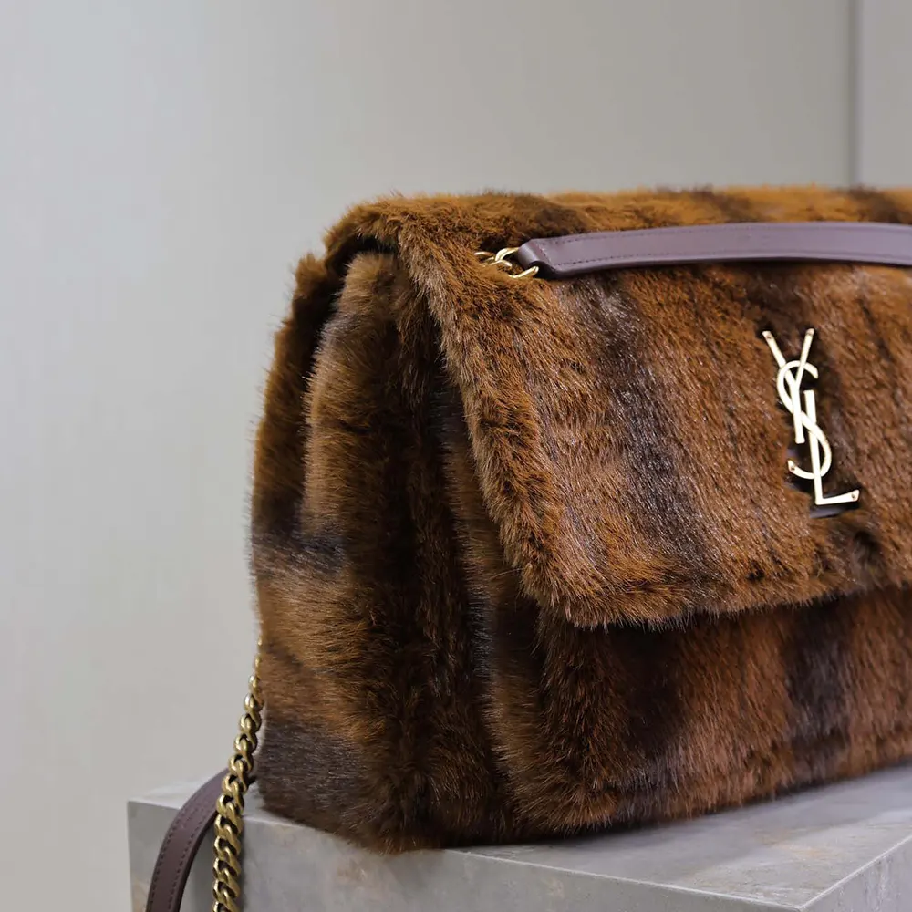 Saint Laurent YSL Women Niki Large in Shearling - image 6