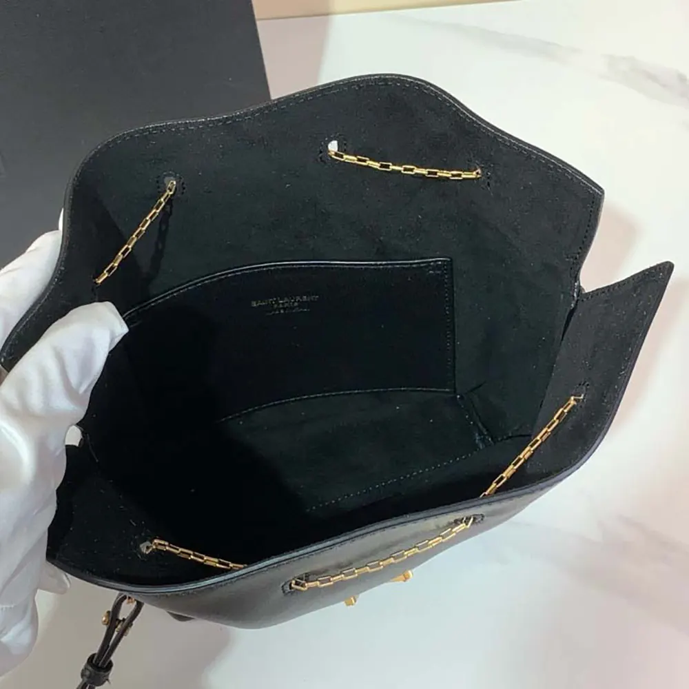 Saint Laurent YSL Women Pochon in Lambskin - image 7