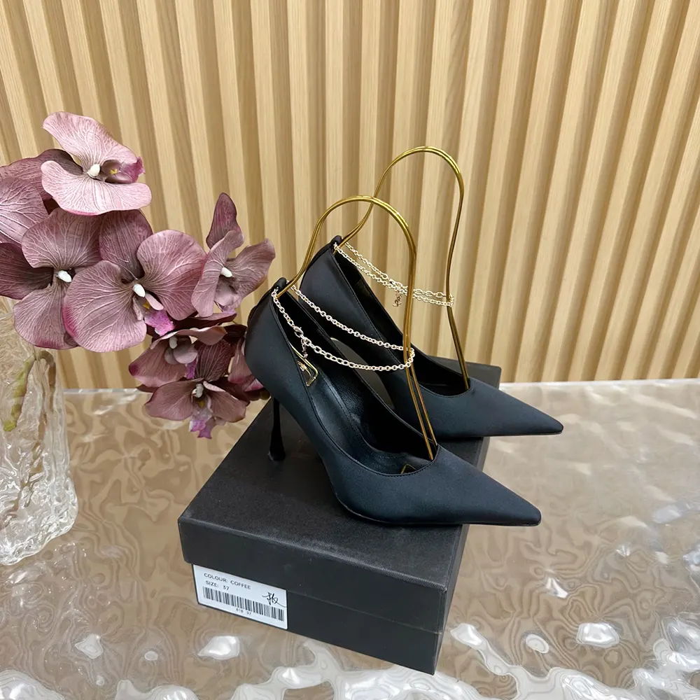 Saint Laurent YSL Women Regine Pumps in Satin Crepe - image 6