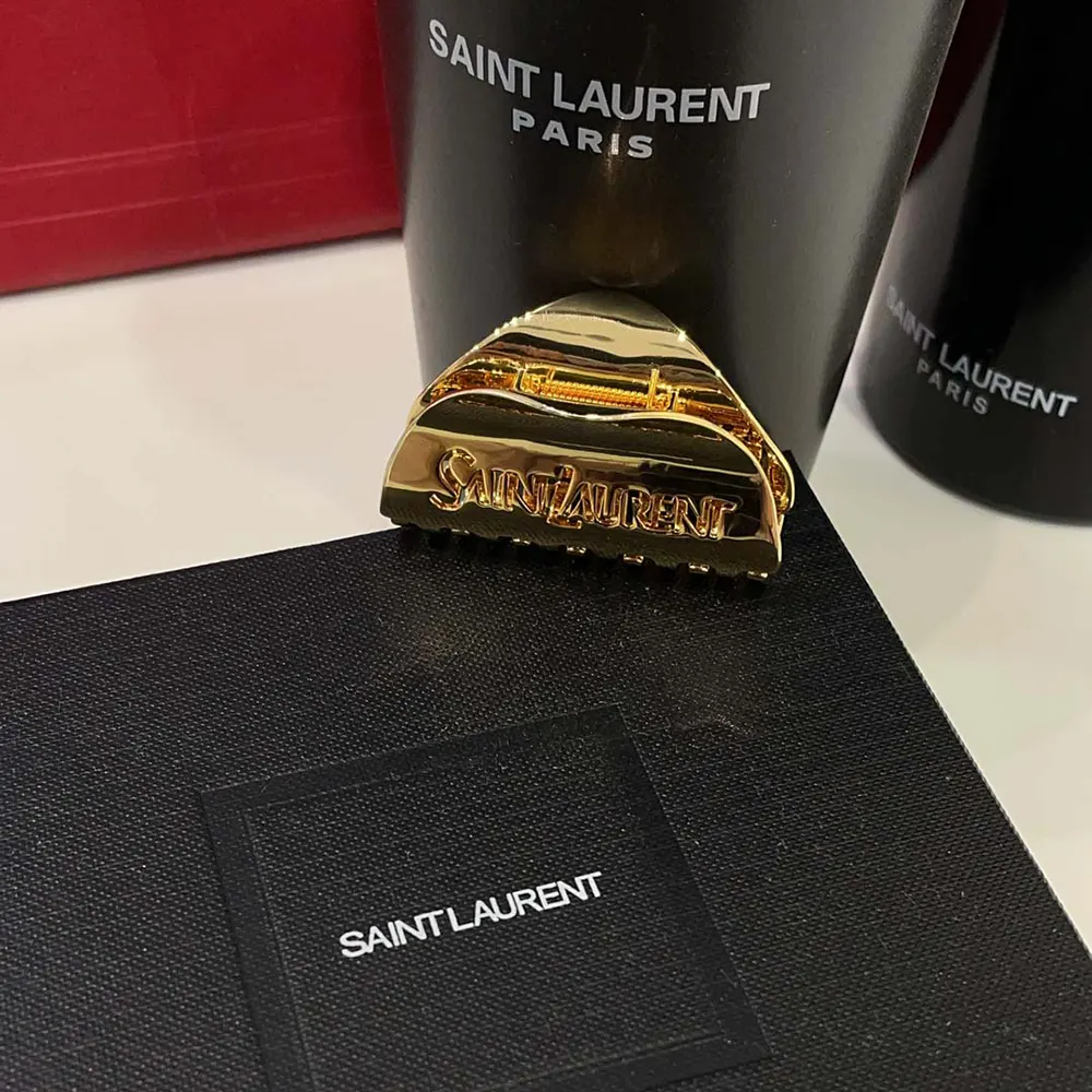 Saint Laurent YSL Women Saint Laurent Claw Clip in Metal - image 6