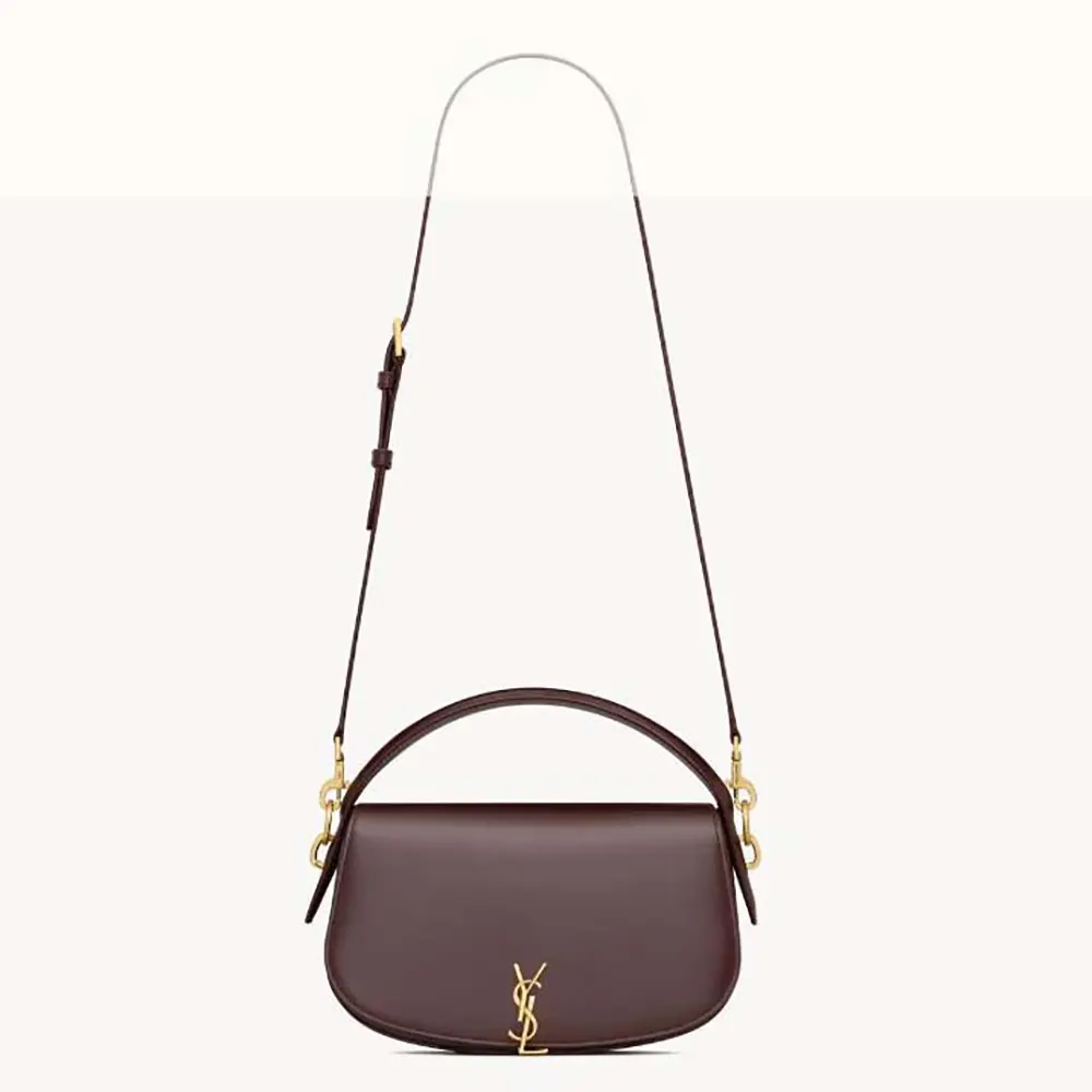 Front view of Saint Laurent YSL Women Voltaire in Box Saint Laurent in Bordeaux