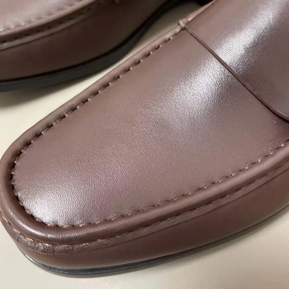 Salvatore Ferragamo Men Moccasin with Gancini Ornament - image 5