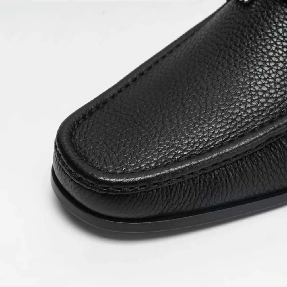 Salvatore Ferragamo Men Moccasin with Gancini Ornament - image 8