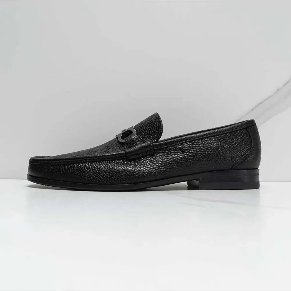 Salvatore Ferragamo Men Moccasin with Gancini Ornament - image 6