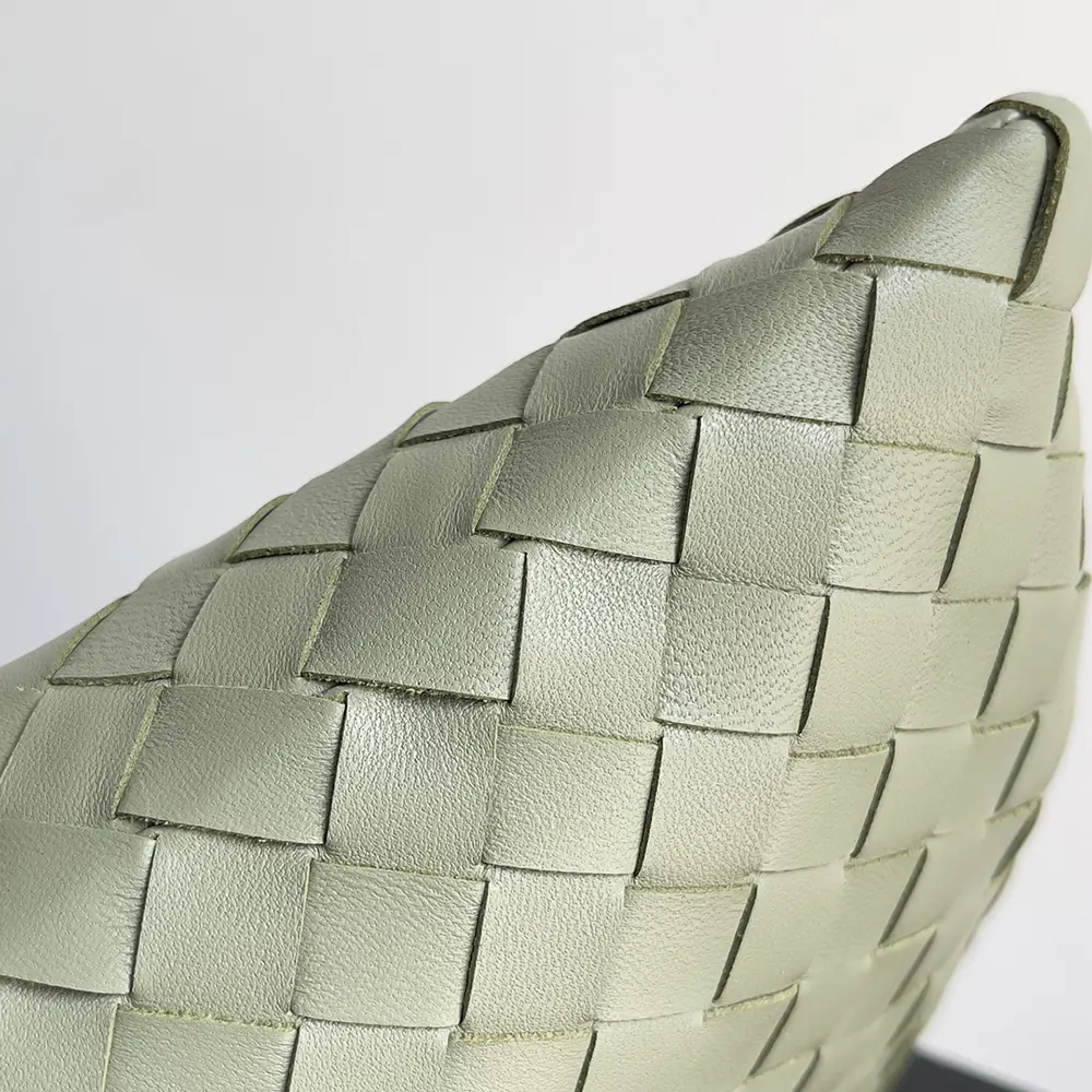Bottega Veneta Women Hop Shoulder Bag in Calfskin Leather-Olive - image 10