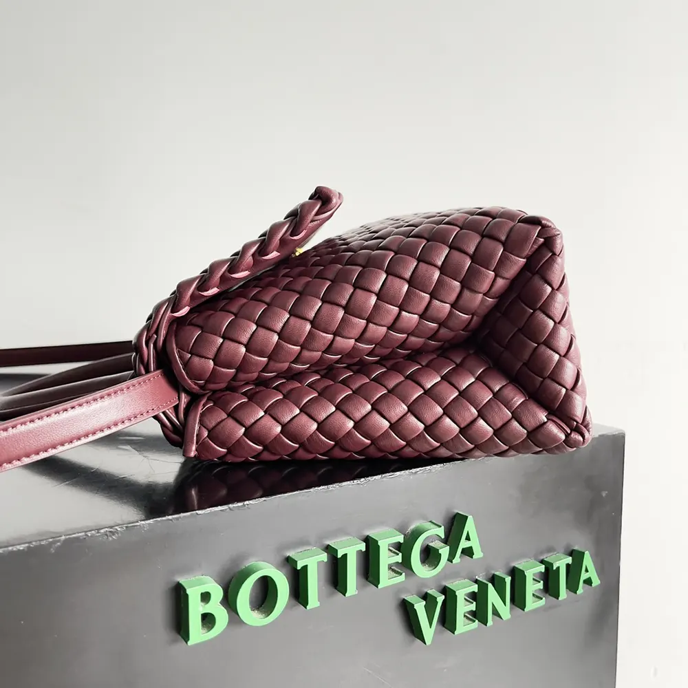 Bottega Veneta Women Patti Shoulder Bag in Padded Intreccio Leather - image 5