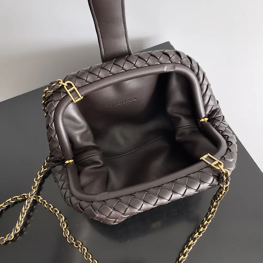 Bottega Veneta Women Small Lauren 1980-Chocolate - image 6