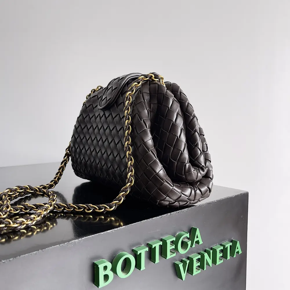Bottega Veneta Women Small Lauren 1980-Chocolate - image 4