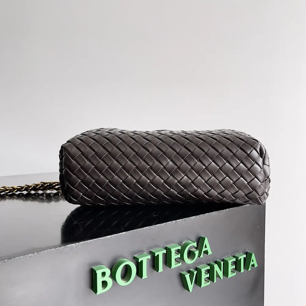 Bottega Veneta Women Small Lauren 1980-Chocolate - image 5