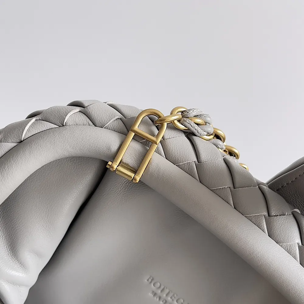 Bottega Veneta Women Small Lauren 1980-Silver - image 10