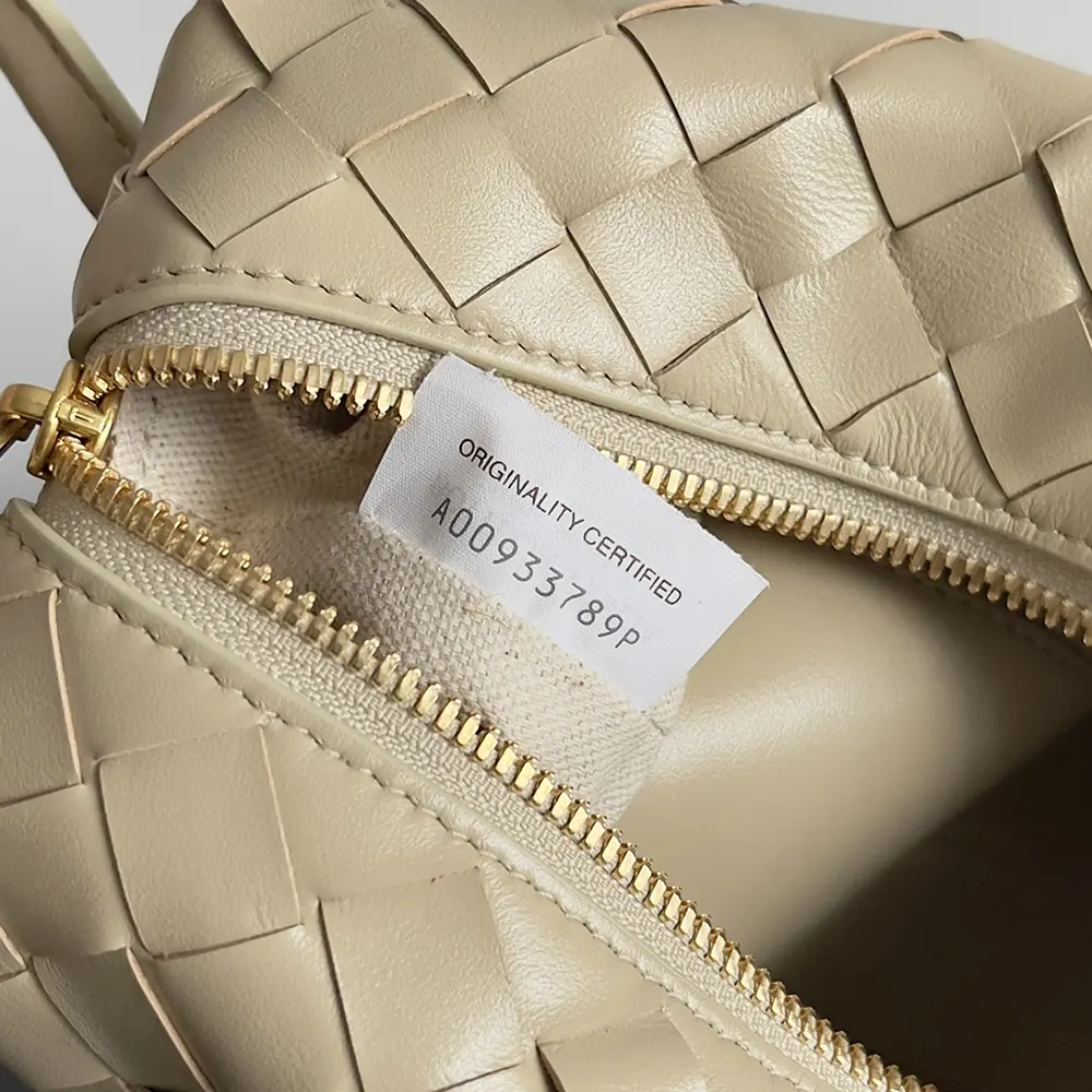 Bottega Veneta Women Top Handle Loop in Intrecciato Leather-Light Beige - image 9