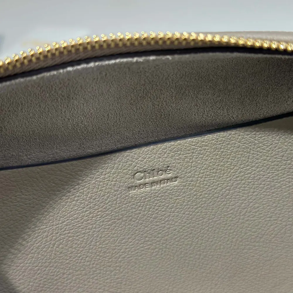 Chloe Women Small Bracelet Hobo Bag in Grained Leather-Grey - image 10